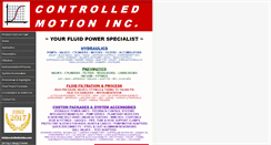 Desktop Screenshot of controlledmotion.com